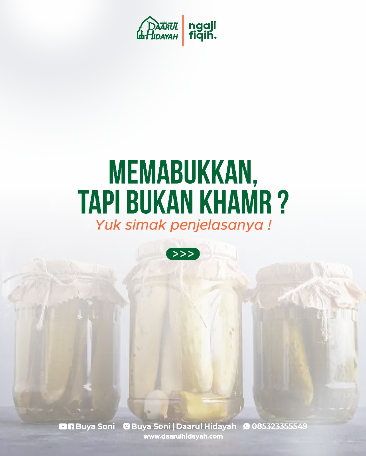 MEMABUKKAN, TAPI BUKAN KHAMR ? 